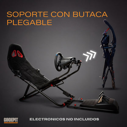 Gameseat plegable y ajustable