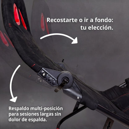 Gameseat plegable y ajustable