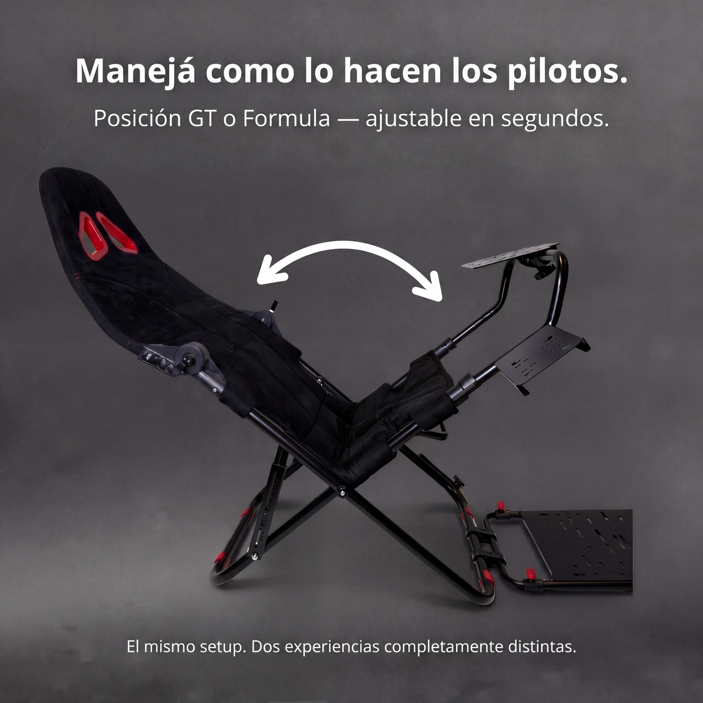 Gameseat plegable y ajustable